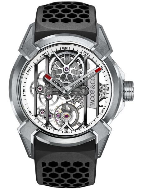 Review Fake Jacob Co Epic x TITANIUM EX100.20.PS.WB.A watch